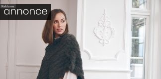 bæredygtig pels poncho